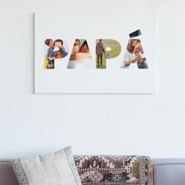 Lienzo Personalizado PAPÁ - Imagen 2