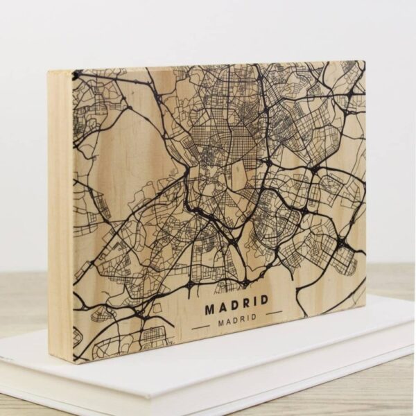 Madera Personalizada Ciudad o Pueblo - Imagen 4
