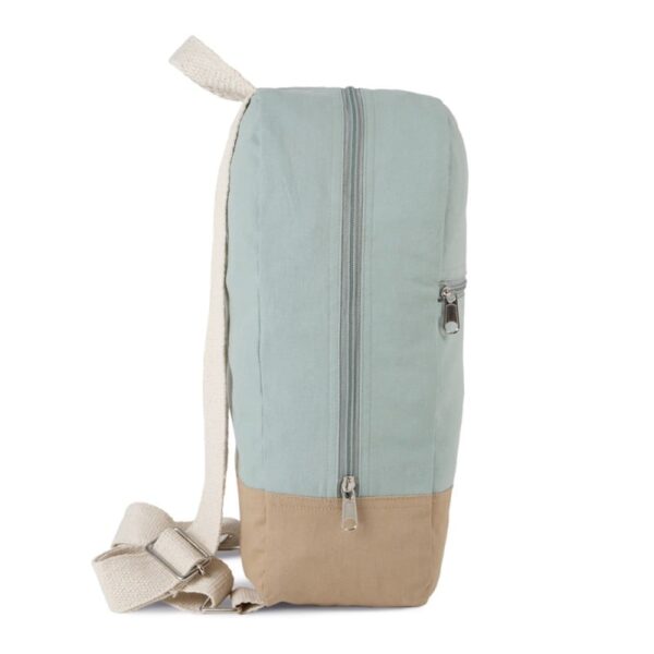 Mochila Personalizada Verde Agua y Marrón 100%... - Imagen 4