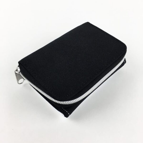 Monedero pequeño negro personalizado - Imagen 2