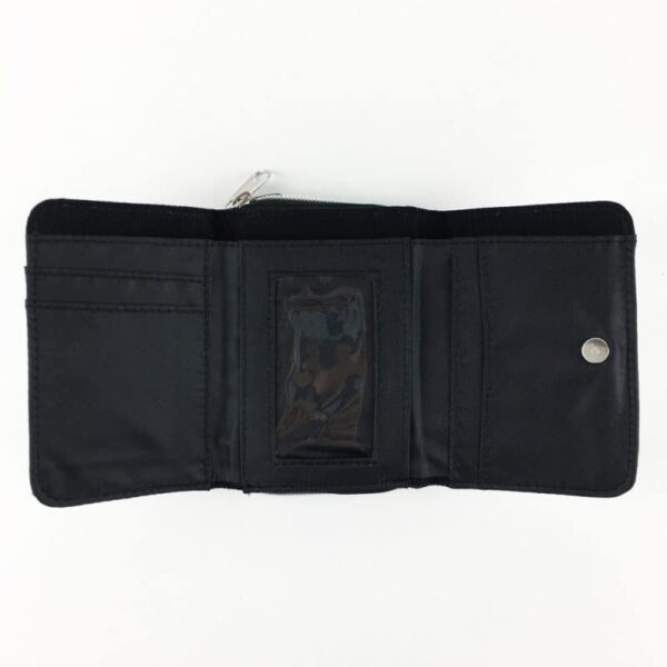Monedero pequeño negro personalizado - Imagen 3
