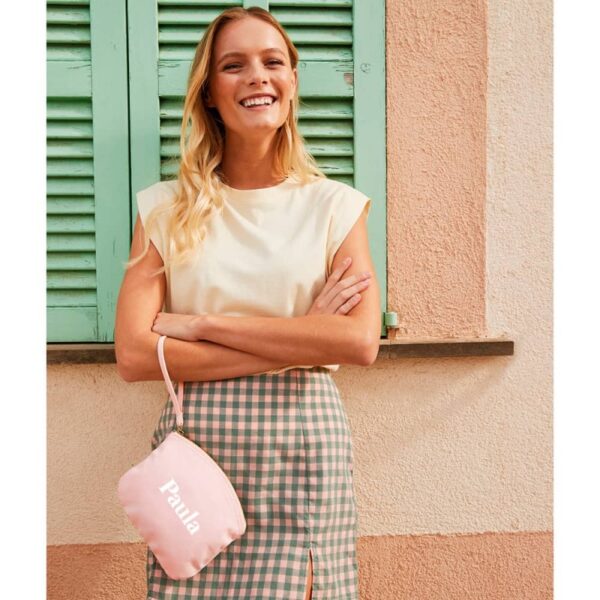 Neceser Rosa Pastel Personalizado - Imagen 3