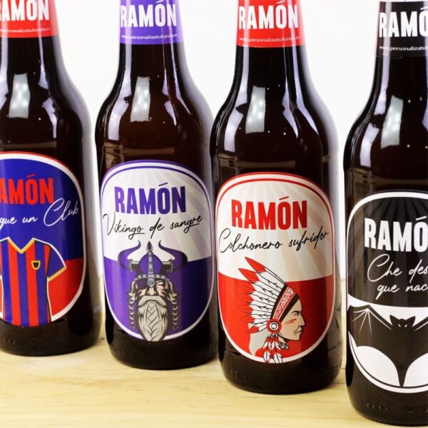 Pack Cervezas Personalizadas Equipos de Fútbol - Imagen 2