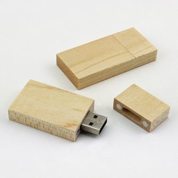 Pendrive Personalizado de madera 16 Gb - Imagen 2