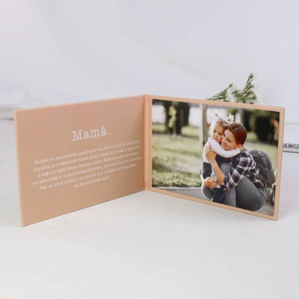 Portafoto Díptico Mamá Personalizado - Imagen 2