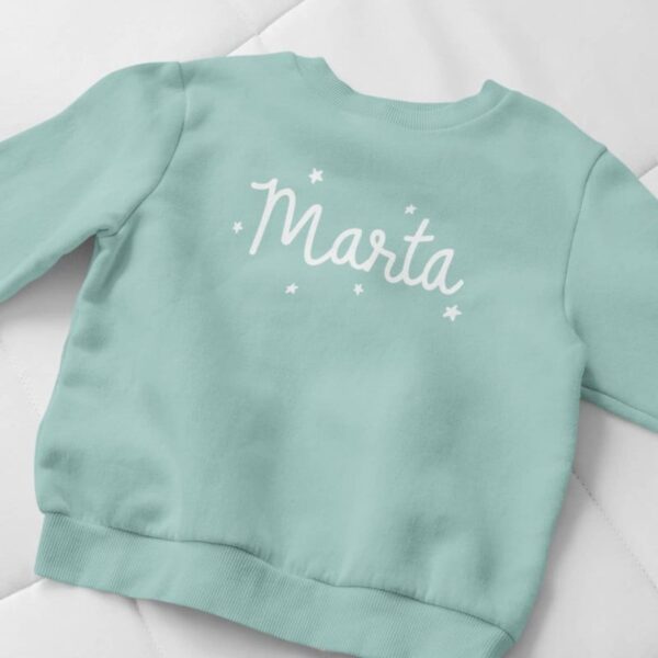 Sudadera Personalizada para Niña con Nombre - Imagen 2