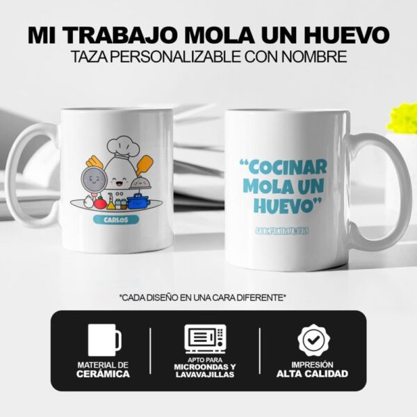 Taza Cocinar Mola un Huevo - Imagen 5
