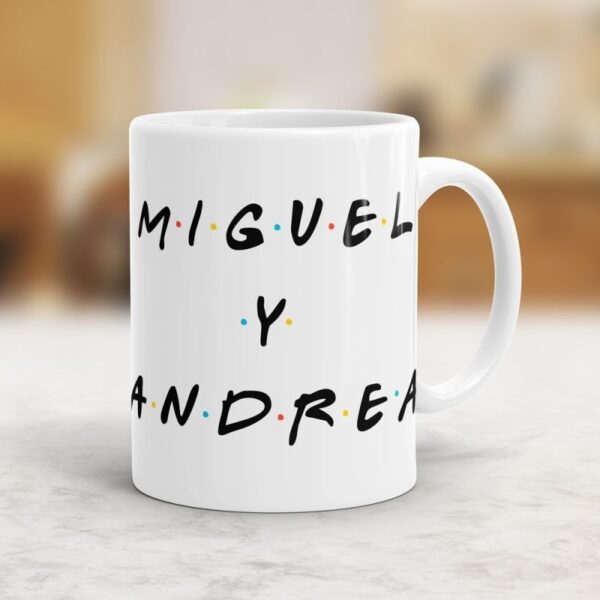 Taza personalizada con Nombres - Imagen 2