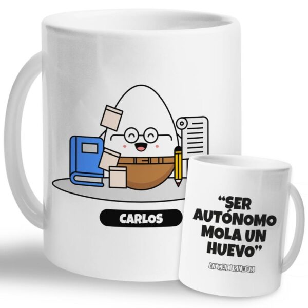 Taza Ser Autónomo Mola un Huevo