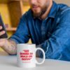Taza Ser Bombero Mola un Huevo - Imagen 2