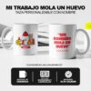 Taza Ser Bombero Mola un Huevo - Imagen 5