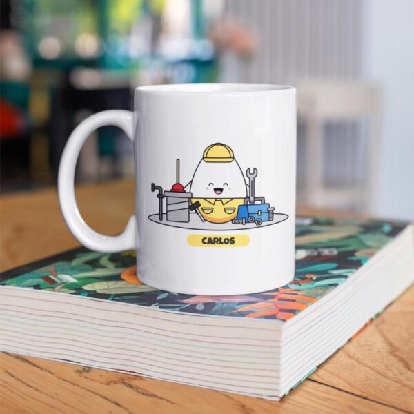 Taza Ser Fontanero Mola un Huevo - Imagen 3