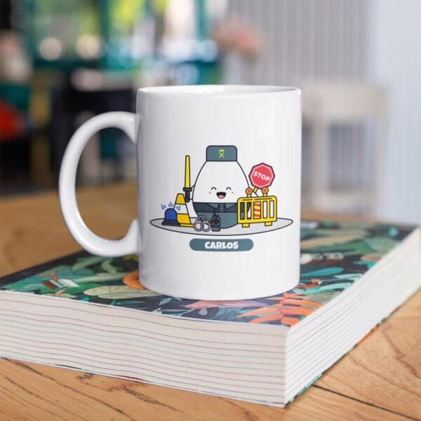 Taza Ser Guardia Civil Mola un Huevo - Imagen 3