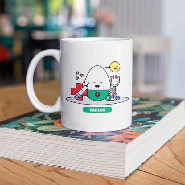 Taza Ser Médico Mola un Huevo - Imagen 3