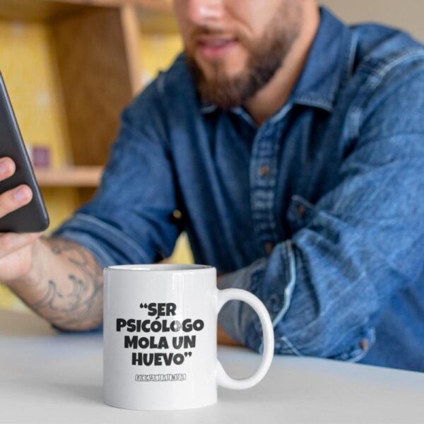 Taza Ser Psicólogo Mola un Huevo - Imagen 2